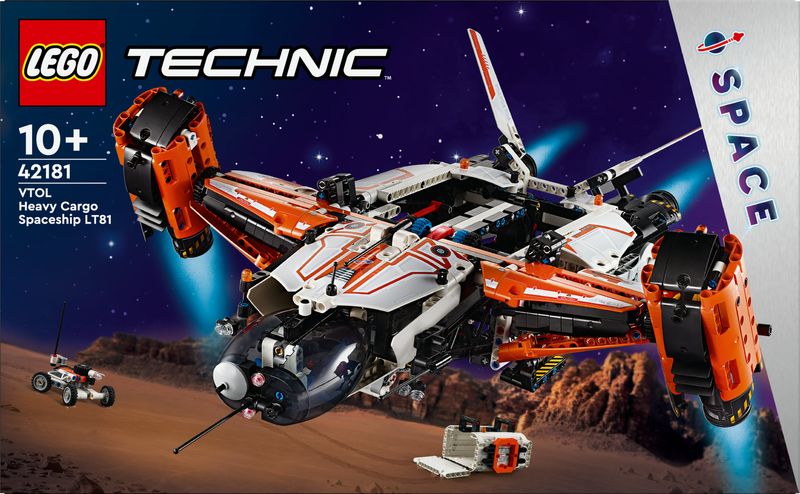 LEGO-Technic-42181-Astronave-Heavy-Cargo-VTOL-LT81-Giochi-per-Bambini-10--Aereo-Spaziele-Giocattolo-da-Costruire-con-Funzioni