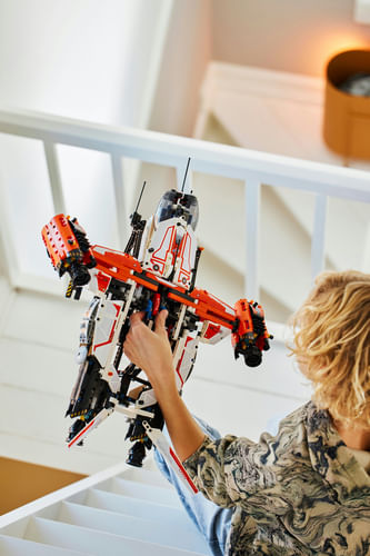 LEGO-Technic-42181-Astronave-Heavy-Cargo-VTOL-LT81-Giochi-per-Bambini-10--Aereo-Spaziele-Giocattolo-da-Costruire-con-Funzioni