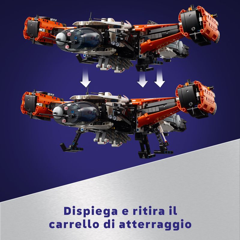 LEGO-Technic-42181-Astronave-Heavy-Cargo-VTOL-LT81-Giochi-per-Bambini-10--Aereo-Spaziele-Giocattolo-da-Costruire-con-Funzioni