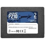 Patriot SSD PATRIOT P210 2.5" 2TB SATA3 READ530MB/WRITE460 MB/S - P210S2TB25 - GAR. 3 ANNI