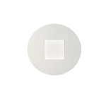 Plafoniera Contemporanea Pixart Metallo Bianco Led 16W