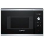 Bosch Serie 6 BFL524MS0 forno a microonde Nero, Acciaio inox Solo microonde Da incasso 20 L 800 W