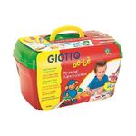 Giotto FILA Giotto Bebe' Supercolorbox - Contiene 12 Supermatitoni Con 2 Appuntamatitoni E 12 Superpennarelli.