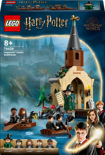 LEGO-Harry-Potter-76426-La-Rimessa-per-le-Barche-del-Castello-di-Hogwarts-Gioco-per-Bambini-di-8--Anni-con-5-Minifigure