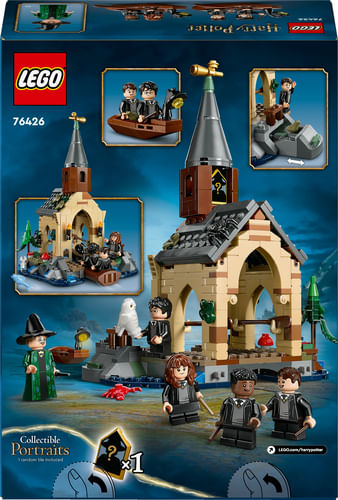 LEGO-Harry-Potter-76426-La-Rimessa-per-le-Barche-del-Castello-di-Hogwarts-Gioco-per-Bambini-di-8--Anni-con-5-Minifigure