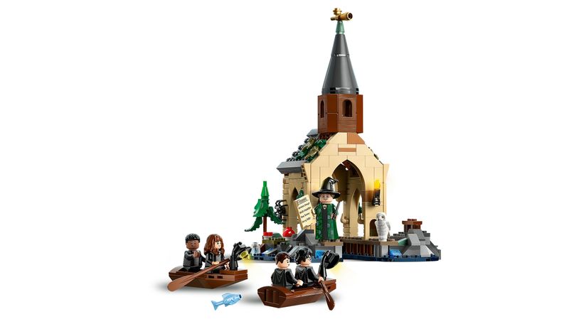 LEGO-Harry-Potter-76426-La-Rimessa-per-le-Barche-del-Castello-di-Hogwarts-Gioco-per-Bambini-di-8--Anni-con-5-Minifigure