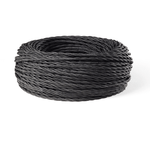 Cavo Elettrico A Treccia 50M Nero