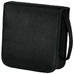 Hama CD Wallet Nylon 40, black 50 dischi Nero