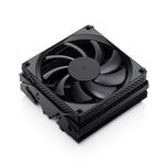 Jonsbo HX4170D Processore Dissipatore di calore/Radiatore 9,2 cm Nero 1 pz (Jonsbo HX4170D Low Profile CPU Cooler Black