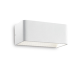 Applique Moderna Click Metallo Bianco Led 10,5W 3000K Luce Calda