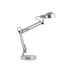 Lampada Da Tavolo Contemporanea Johnny Metallo Cromo 1 Luce E14 25W Ip20