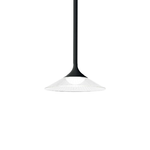 Sospensione Moderna Tristan Alluminio Nero Led 5W 3000K Luce Calda