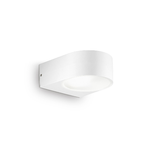 Applique Moderna Iko Metallo Bianco 1 Luce E27