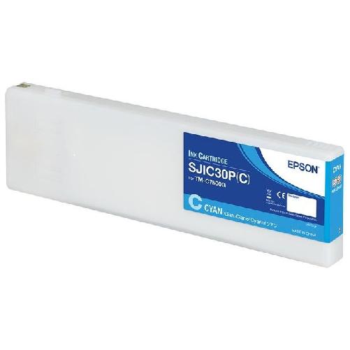 Epson SJIC30P(C): Ink cartridge for ColorWorks C7500G (Cyan)