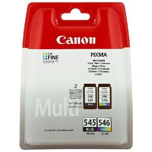 Canon PG-545-CL-546 Multipack cartuccia d'inchiostro 2 pz Originale Nero, Ciano, Magenta, Giallo