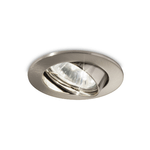 Faretto Ad Incasso Swing Metallo Nickel 1 Luce Gu10