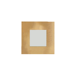 Plafoniera Contemporanea Pixel Metallo Foglia Oro Led 16W