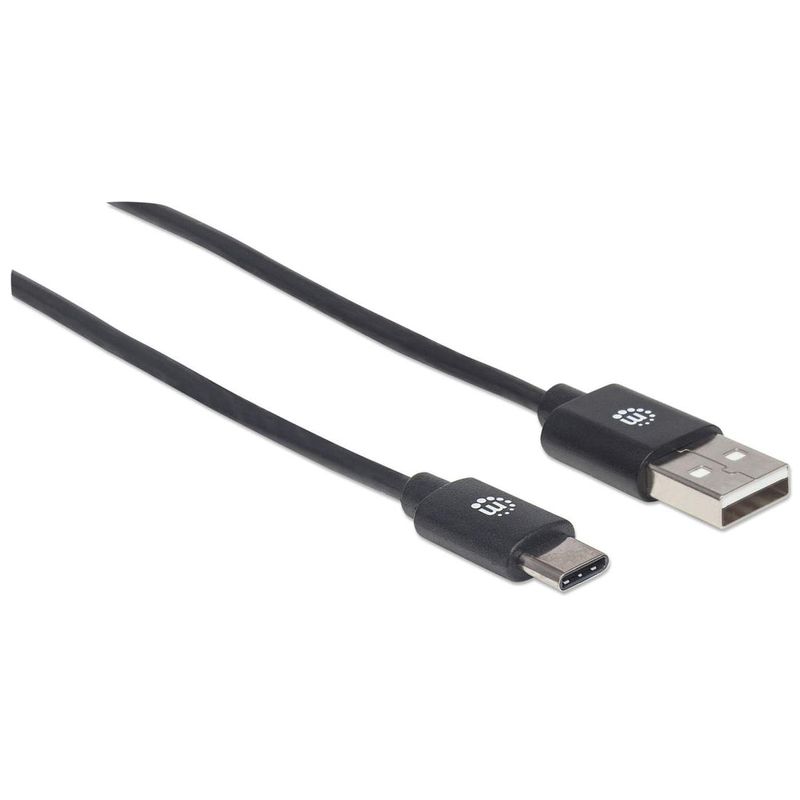 Manhattan-354929-cavo-USB-2-m-USB-2.0-USB-A-USB-C-Nero--USB-C-to-USB-A-Cable-2m-Male-to-Male-Black-480-Mbps--USB-2.0