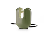 Ferroluce Lumetto Vintage Decò Batucada Ceramica Verde Salvia 1 Luce E27