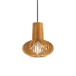 Ideal Lux Sospensione Industrial-Minimal Citrus-2 Legno Marrone 1 Luce E27