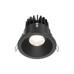 Maytoni Faretto Da Incasso Moderno Zoom Alluminio Tondo Nero Led