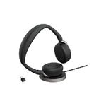 Jabra Evolve2 65 Flex Auricolare Con cavo e senza cavo A Padiglione Ufficio Bluetooth Nero