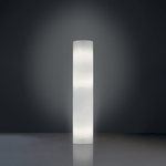 Linea Zero Lampada Da Terra 3 Luci Decolight In Polilux Bianco Made In Italy