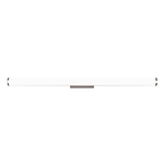 Applique Contemporanea Verità Acciaio Cromo Alluminio Bianco Led 17,86W 3000K