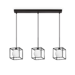 Ideal Lux Lampadario A Sospensione Contemporaneo Lingotto Metallo Nero G9 4W 3000K Ip20