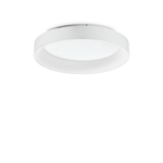 Ideal Lux Plafoniera Moderna Ziggy Metallo Bianco Led 42W 3000K Luce Calda