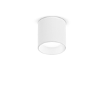 Ideal Lux Plafoniera Moderna Dot Metallo Bianco Led 5W 4000K Luce Naturale