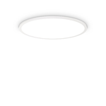 Ideal Lux Plafoniera Moderna Fly Slim Alluminio-Plastiche Bianco Led 53W 3000K D60Cm