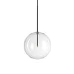 Ideal Lux Sospensione Contemporanea Equinoxe Metallo Cromo 1 Luce 2W 3000K D25Cm