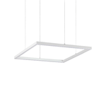 Ideal Lux Sospensione Moderna Oracle Alluminio-Materie Plastiche Bianco Led 33W 3000K