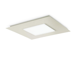 Plafoniera Contemporanea Pixel Metallo Bianco Led 40W