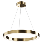 Maytoni Lampadario A Sospensione Moderno Saturno Acciaio Ottone 1 Luce Led 45W