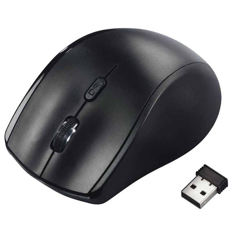 Hama-Riano-mouse-Mancino-RF-Wireless-Ottico-1200-DPI--Riano-Left-Handed-Mouse-BLK---Hama-Left-handed-Mouse-Riano-black-