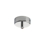 Be Light Rosone 1 Luce In Ferro Cromato Diametro 8 Cm