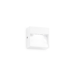 Applique Da Parete Contemporaneo Dedra Alluminio Bianco Led 1,5W 3000K Ip65