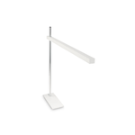 Ideal Lux Lampada Da Scrivania Moderna Gru Metallo Bianco Led 6,3W 3000K Luce Calda