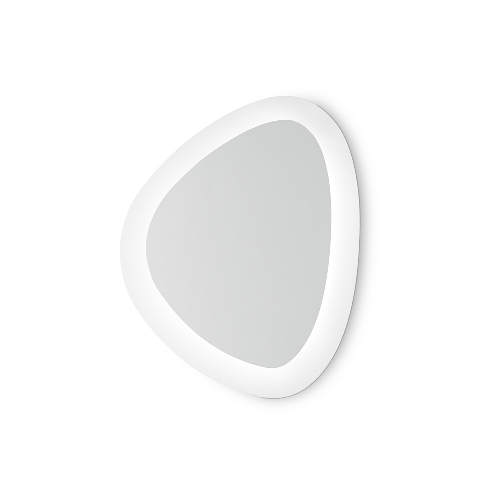 Applique Moderna Gingle Metallo Bianco Led 26W 3000K Luce Calda