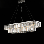 Bonetti Illumina Lampadario Moderno Amadeus Cromo 8 Luci E27