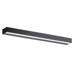 Maytoni Applique Da Parete Moderno Orion Metallo Nero Acrilico 1 Luce Led 9W