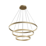 Maytoni Lampadario A Sospensione Moderno Rim Alluminio Ottone 3 Led 115W