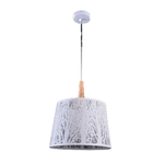 Maytoni Sospensione Contemporanea Lantern Metallo Bianco 1 Luce Diffusore Metallo Bianco