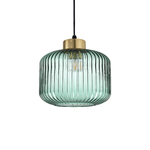 Sospensione Vintage-DecÃ² Mint-2 Metallo Verde 1 Luce E27