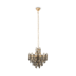 Maytoni Lampadario Contemporaneo Flare Metallo Oro 6 Luci Diffusori Vetro