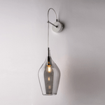 Bonetti Illumina Applique Contemporanea Ares Grigio Fumè 1 Luce E14