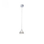 Exclusive Light Sospensione Contemporanea Cony Metallo Bianco Led 7W