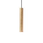 Ideal Lux Sospensione Moderna Look Metallo Oro 1 Luce Gu10 7W 3000K Luce Calda